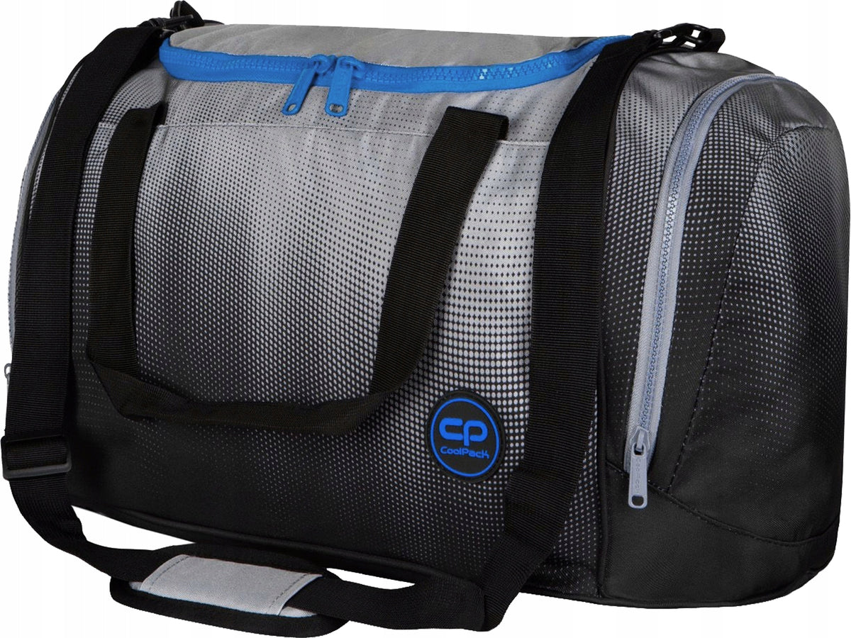 COOLPACK Sports Training Bag FITT Gradient Grey Swimming Pool Gym 38L