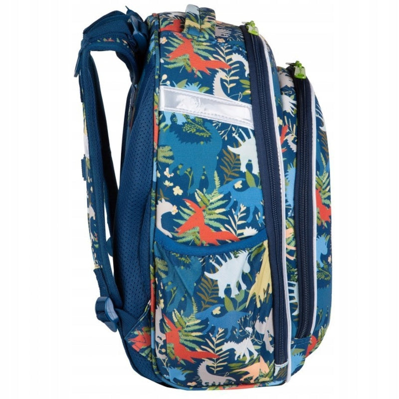 COOLPACK TURTLE MULTI-CHAMBER SCHOOL BACKPACK FOR SCHOOL DINO PARK 2 COMPARTMENTS Brand CoolPack