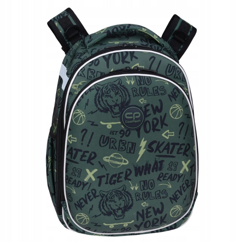 COOLPACK TURTLE SCHOOL BACKPACK YOUTH PADDED TIGER Packaging status original