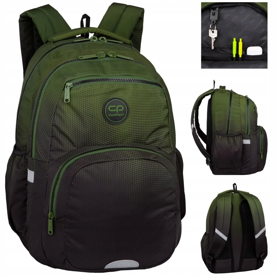 COOLPACK YOUTH SCHOOL BACKPACK FOR BOY GRADIENT CP