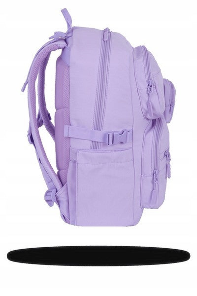 COOLPACK YOUTH SCHOOL BACKPACK ROOMY FOR LAPTOP PASTEL PURPLE Manufacturer code F156982