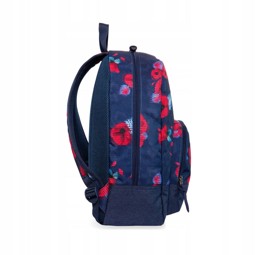 COOLPACK YOUTH SCHOOL BACKPACK for Girls, Stylish RED POPPY Manufacturer code 8A5E-543D6_20211207190514