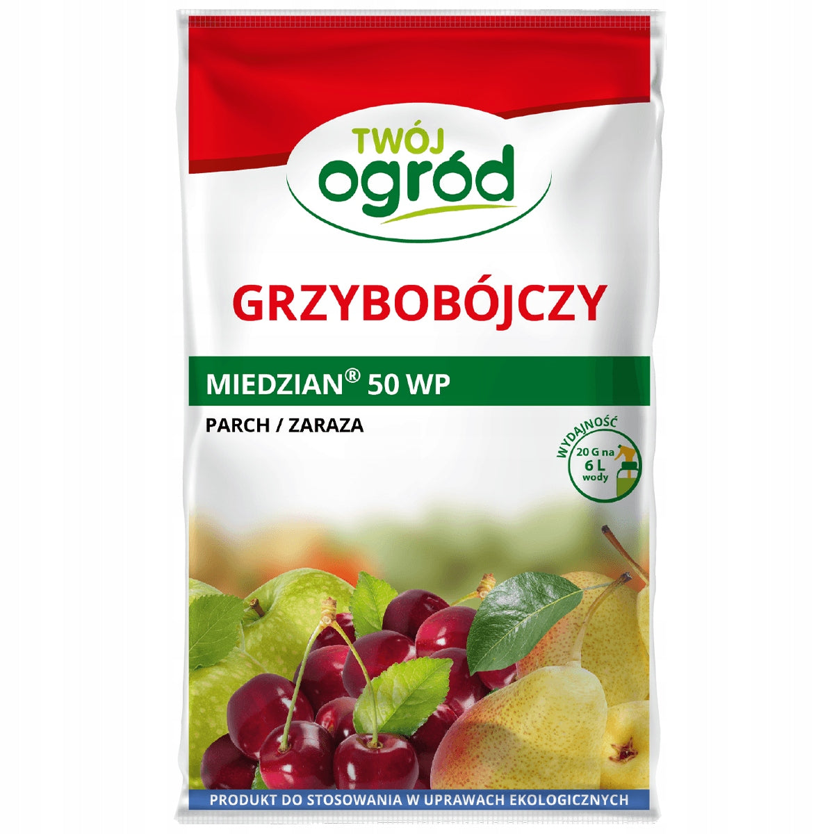 COPPER 50WP 20G FUNGICIDAL SPRAYING AGENT FOR PLANT FUNGAL DISEASES Packaging status original