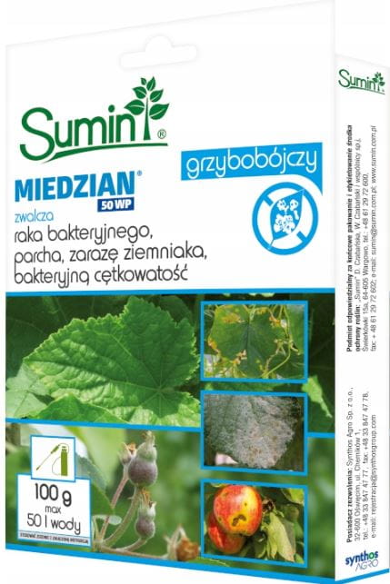 COPPER 50WP FUNGICIDE FIGHTS SCAB CANCER 100G SUMIN