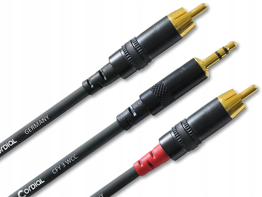 Cordial, Aux 3,5 mm/RCA, 3 m 
