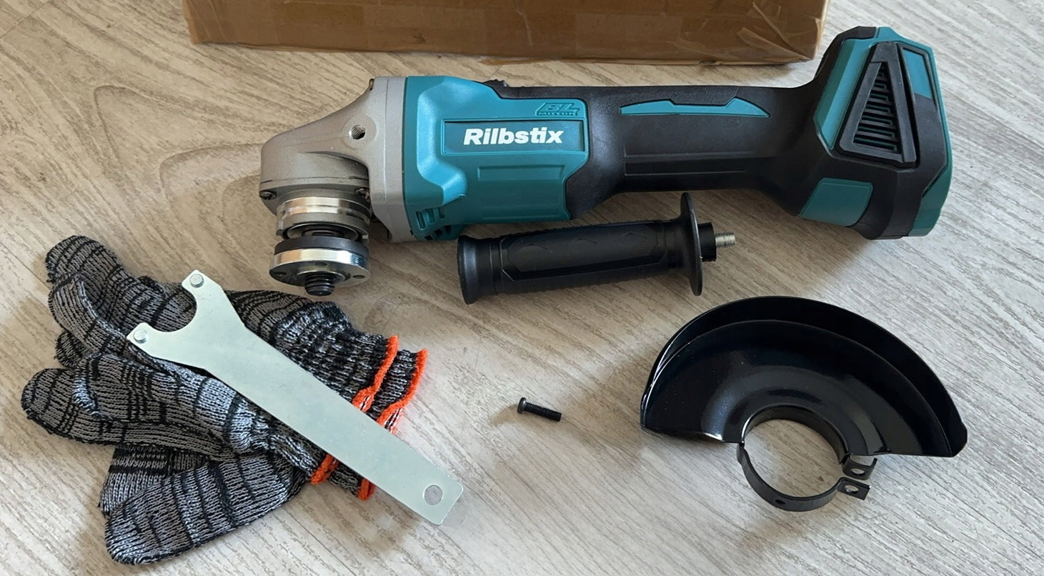 CORDLESS ANGLE GRINDER 125MM 1000W RILBSTIX for Makita Battery Packaging status original