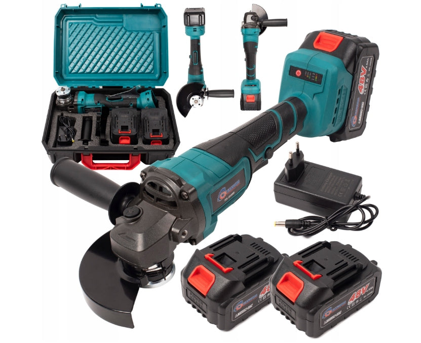 CORDLESS ANGLE GRINDER 2x AKU 48V 4AH PROFESSIONAL