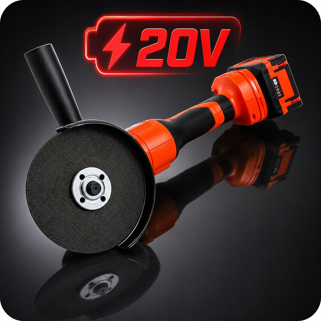 CORDLESS ANGLE GRINDER ANGLE 125mm DIAX +2 AKU 3.0AH + DISC Brand Notig Tools