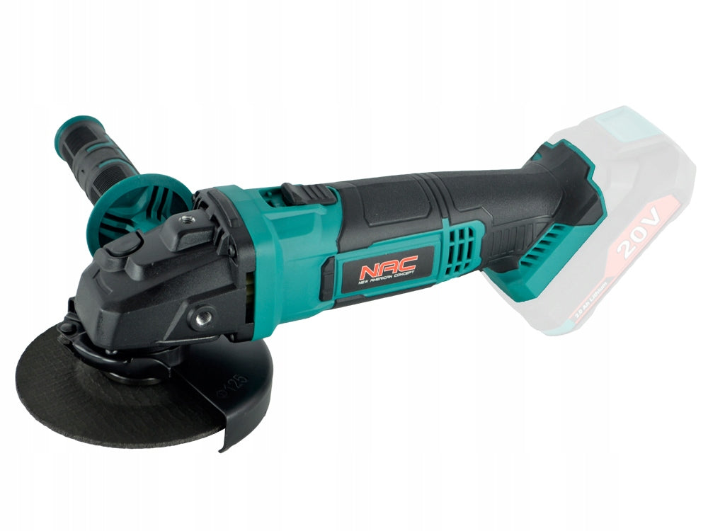 CORDLESS ANGLE GRINDER NAC 125 MM SERIES AKUMULITISYSTEM 20V BODY Manufacturer code 40033