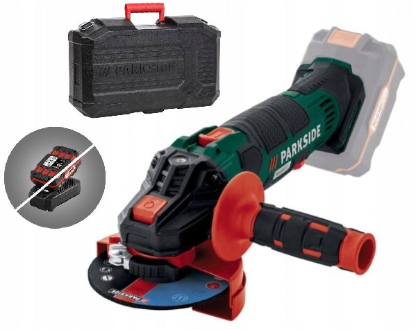 CORDLESS ANGLE GRINDER PARKSIDE x20V Brand Parkside