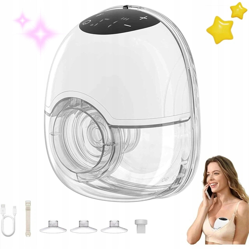 CORDLESS BREAST PUMP WITHOUT WIRES FOR CAFE PARK AND OFFICE Medical device no