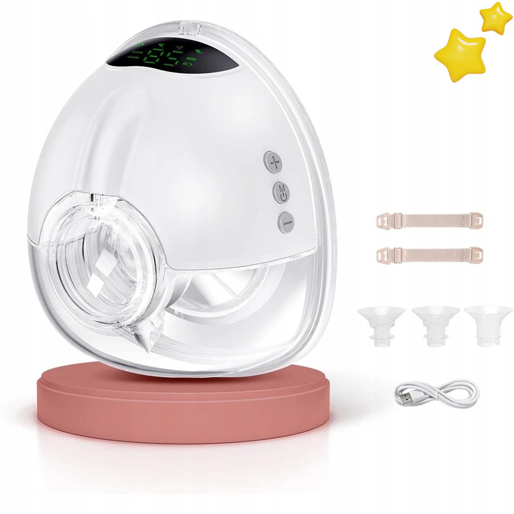 CORDLESS BREAST PUMP WITHOUT WIRES FOR CAFE PARK AND OFFICE