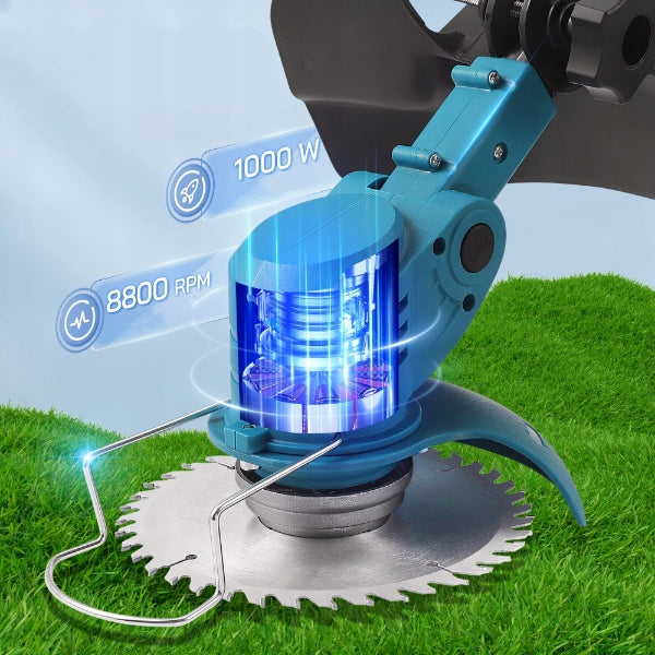 CORDLESS BRUSH CUTTER GARDEN SCYTHE ELECTRIC GRASS BRUSH CUTTER Packaging status original