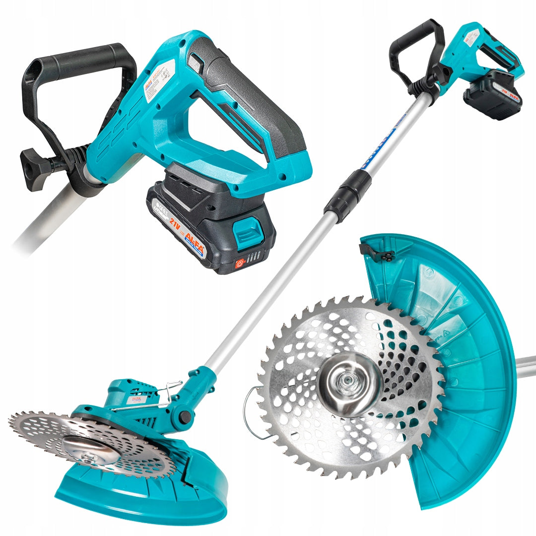 CORDLESS BRUSHLESS ELECTRIC BRUSH CUTTER 2x21V Manufacturer code 3305