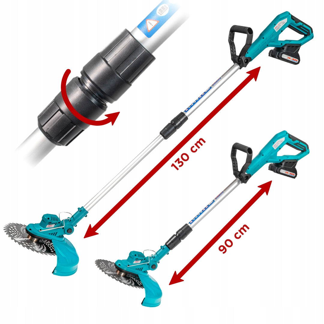CORDLESS BRUSHLESS ELECTRIC BRUSH CUTTER 2x21V Model ALGT-213 2x21V