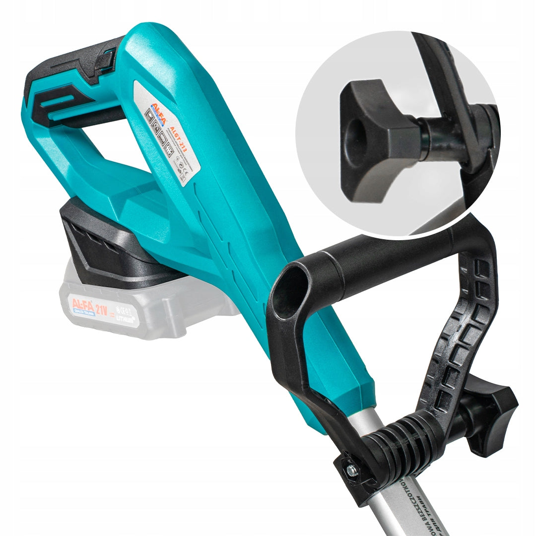 CORDLESS BRUSHLESS ELECTRIC TRIMMER FOR GRASSALGT-213-B Brand AL-FA
