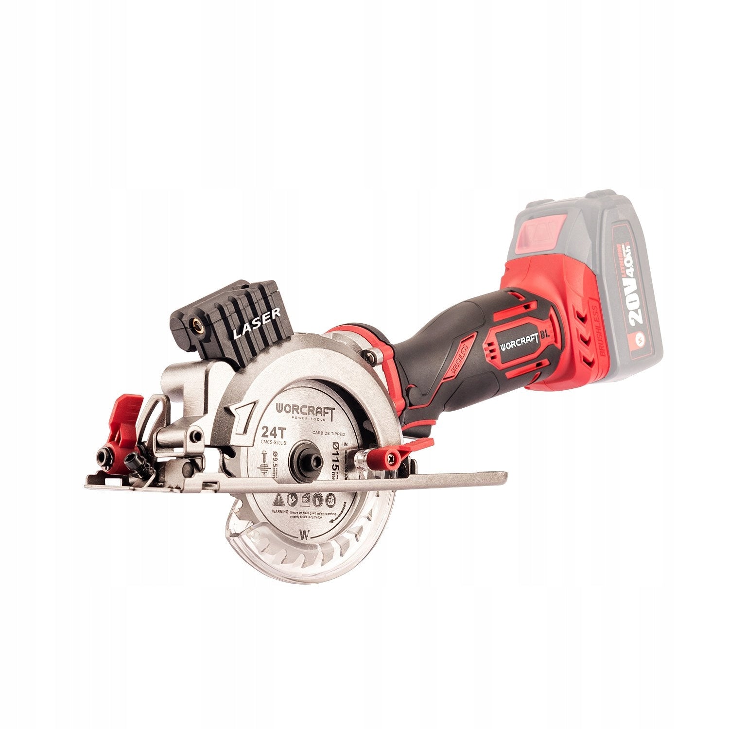 CORDLESS BRUSHLESS MINI CIRCULAR SAW 115mm GIFT FOR DAD Packaging status original