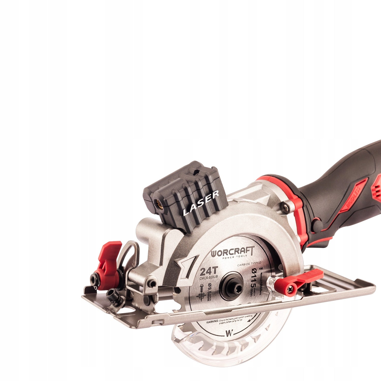 CORDLESS BRUSHLESS MINI CIRCULAR SAW 115mm GIFT FOR DAD Rotational speed 5000 rpm