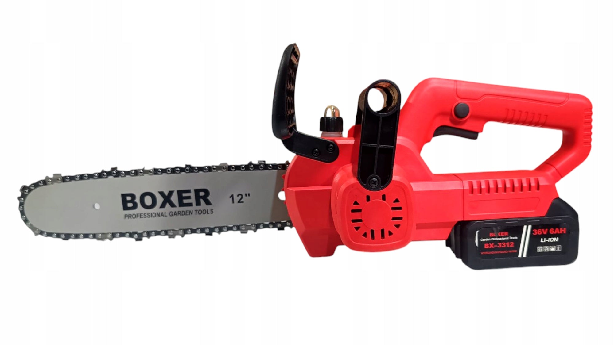 CORDLESS CHAINSAW 12" 36V BRANCH 2XAKU SET Maximum power 1200 W