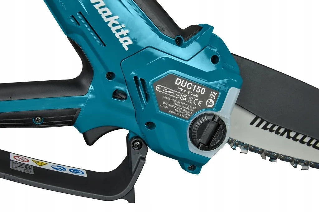 CORDLESS CHAINSAW 150MM 18V LTX 0*AH - DUC150Z01 MAKITA Maximum power 320 W