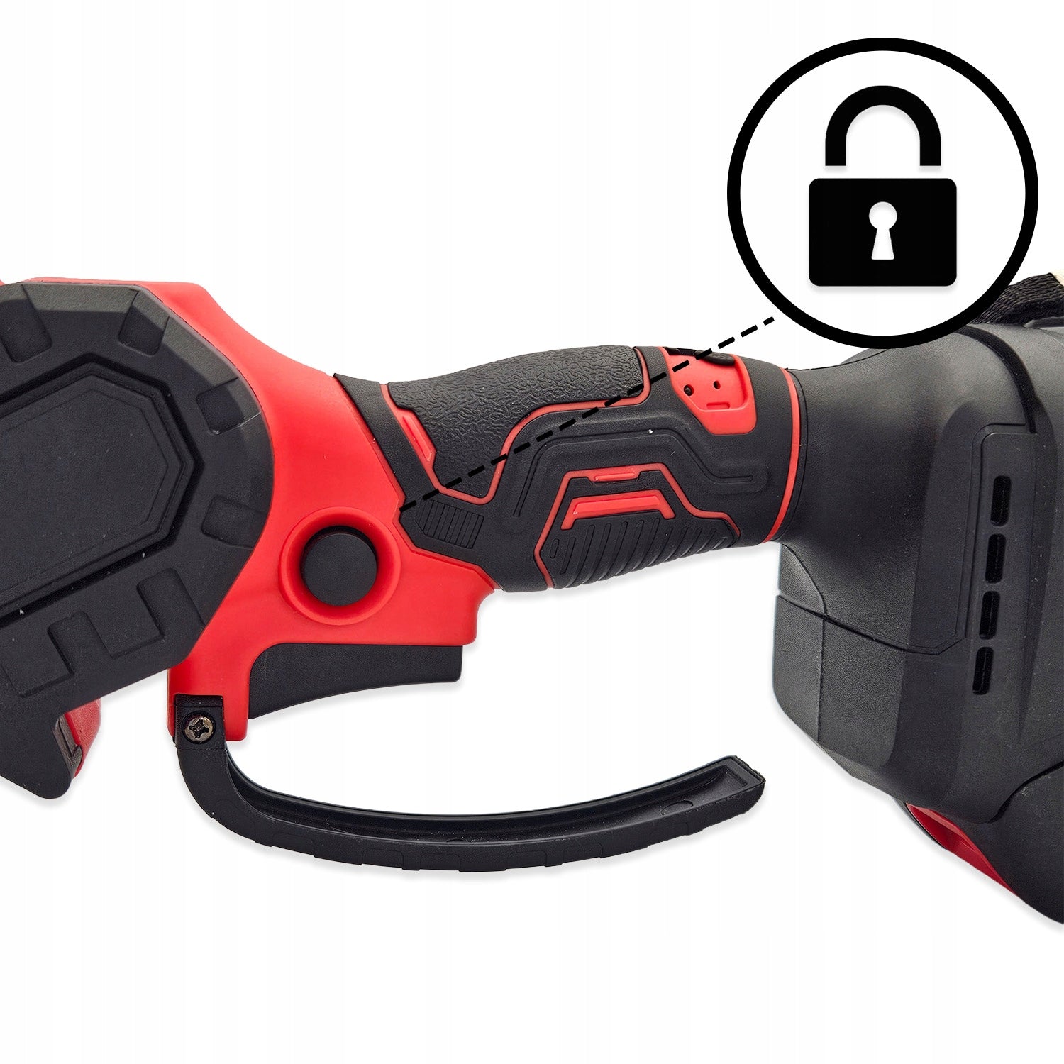 CORDLESS CHAINSAW 2XAKU GUIDES 4" 6" 24V SAW BRANCH Maximum power 1200 W