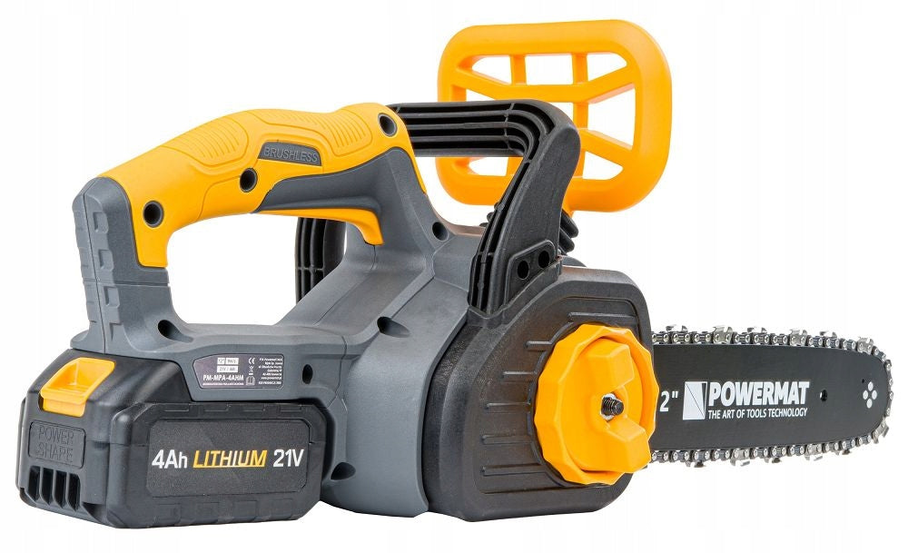 CORDLESS CHAINSAW BRANCH MINI SAW 2x AKU 4AH 2x CHAIN Power supply rechargeable battery
