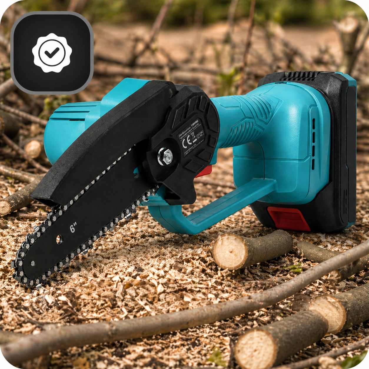CORDLESS CHAINSAW BRANCH SAW TREE SAW 2 x AKU Manufacturer code PIŁA ŁAŃCUCHOWA AKUMULATOROWA 2 x AKU