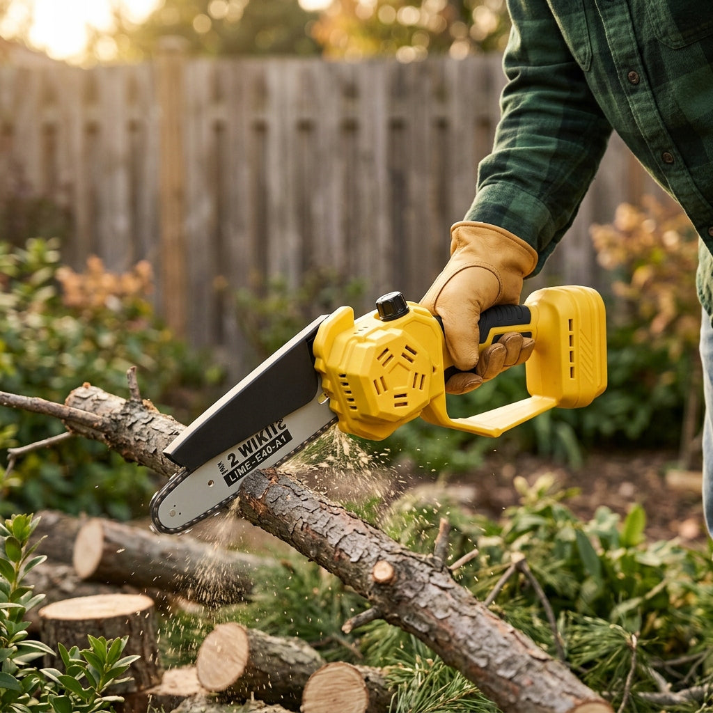 CORDLESS CHAINSAW FOR ELECTRIC BRANCH BRUSHLESS 6" 8" POWER Guide manufacturer other