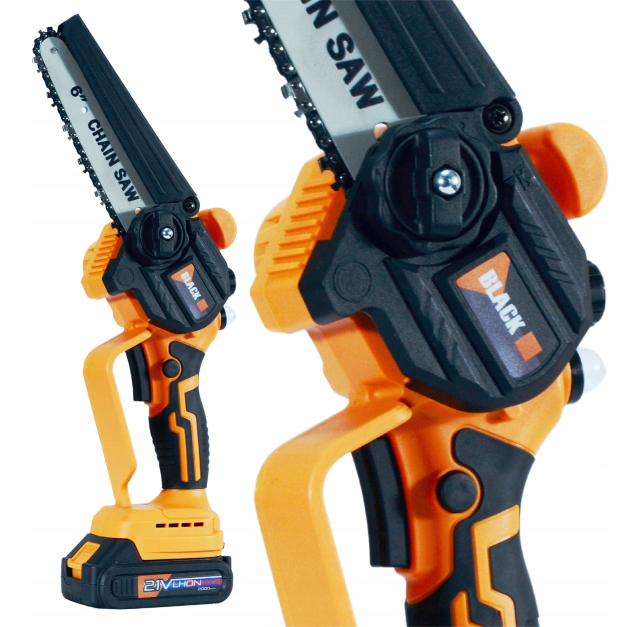 CORDLESS CHAINSAW FOR TREE 6 inches 2x AKU LUBRICATION Series AKU