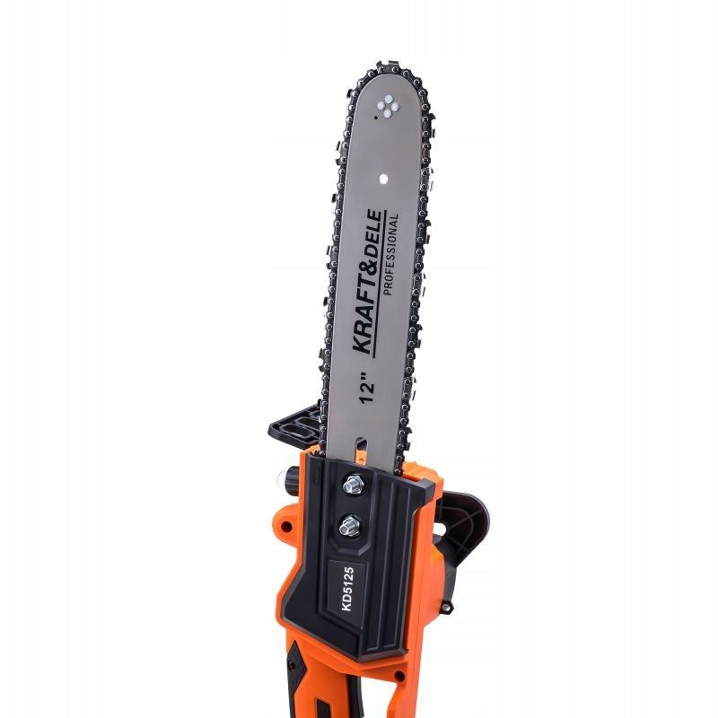 CORDLESS CHAINSAW FOR WOOD SAW 12 BRANCHES 35CM KRAFT Guide manufacturer Kraft&Dele