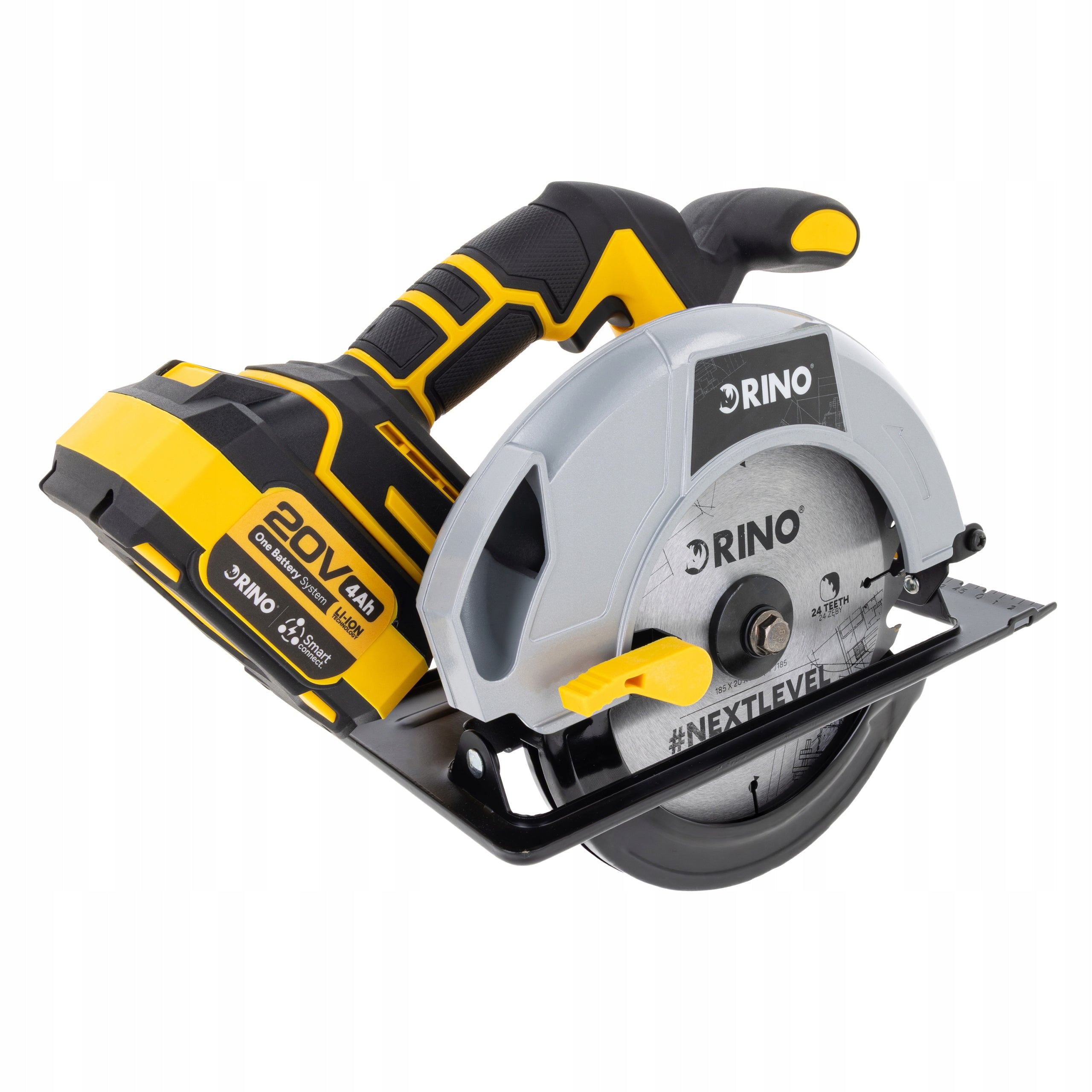CORDLESS CIRCULAR SAW HAND SAW 185 MM 20 V 2X BATTERY 4 AH Batteries included yes