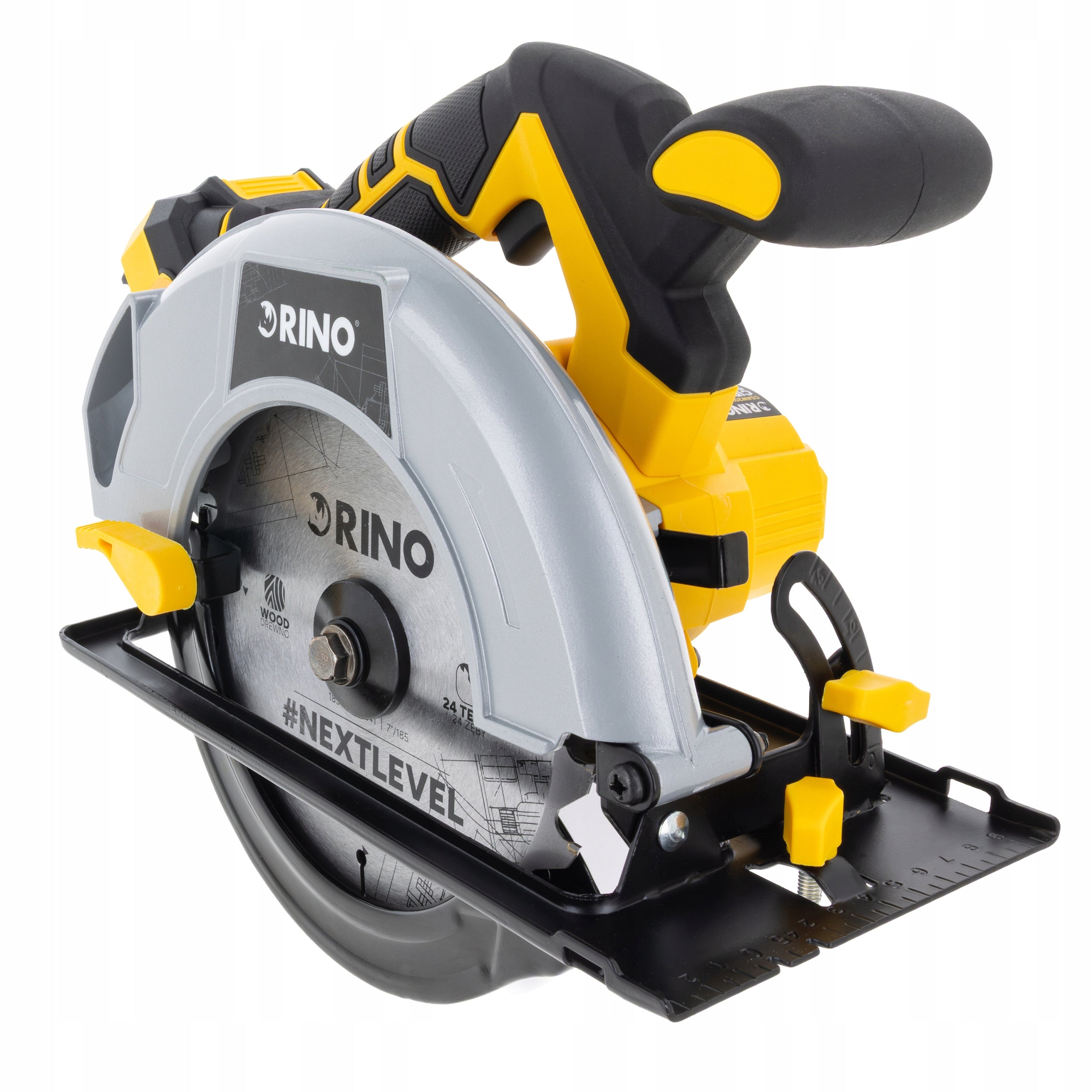 CORDLESS CIRCULAR SAW HAND SAW 185 MM 20 V 2X BATTERY 4 AH Saw bore diameter 20 mm