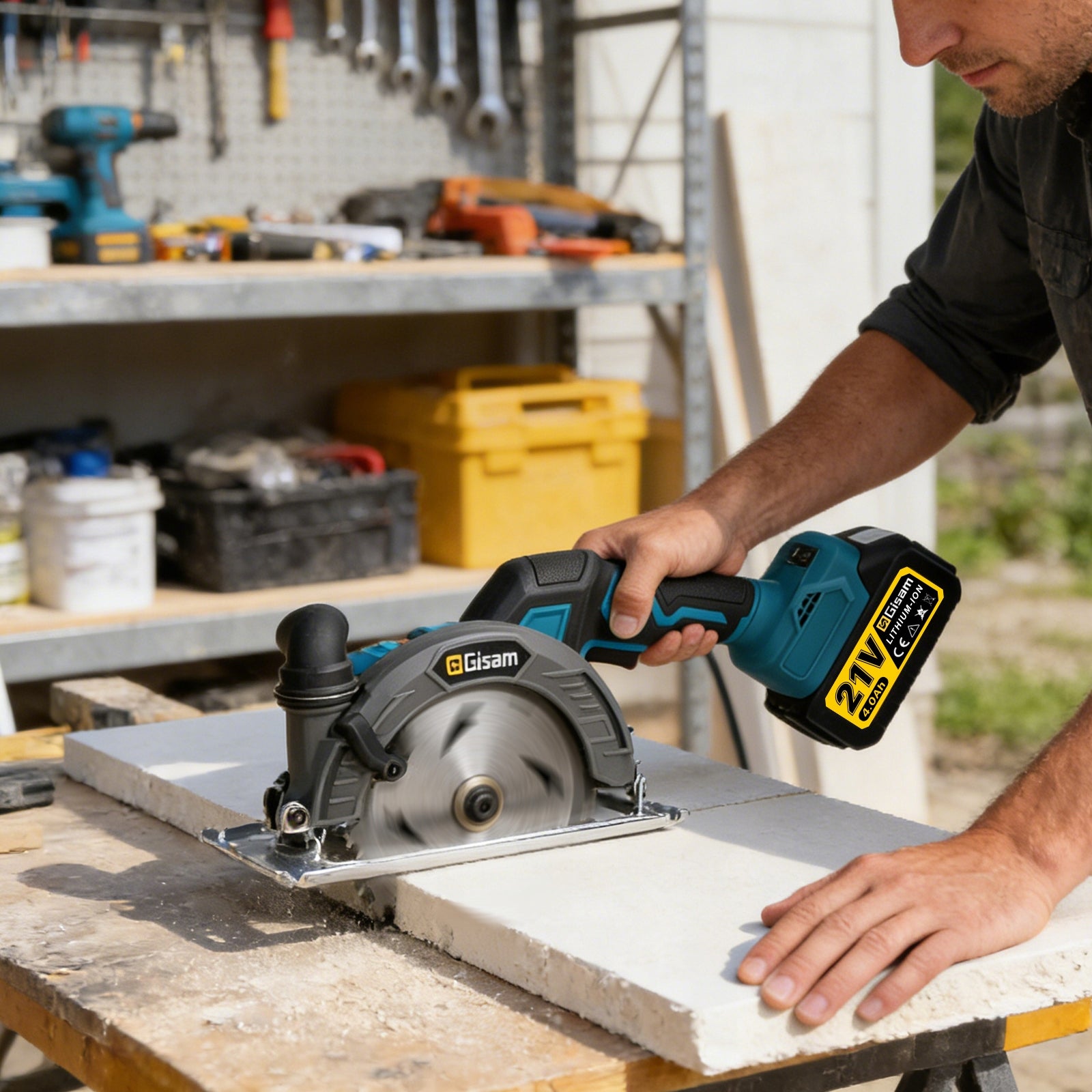 CORDLESS CIRCULAR SAW ,POWER HAND SAW FOR WOOD Manufacturer code KL001