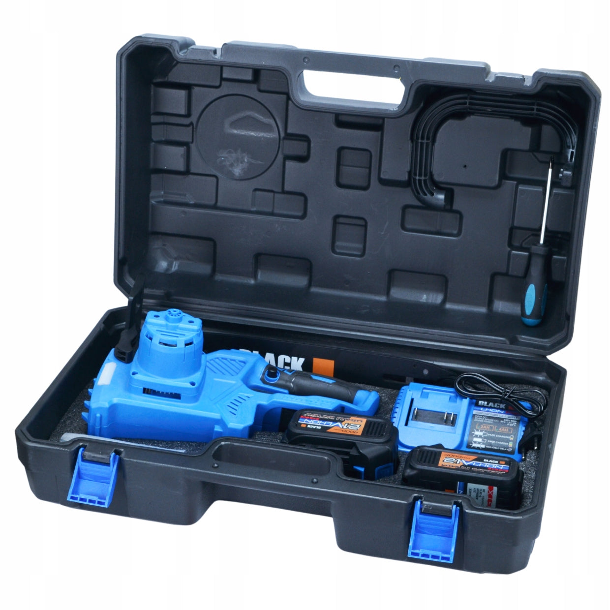 CORDLESS Chainsaw 12" BRUSHLESS Chain Lubrication 2Bat 4Ah Chain length 30 cm