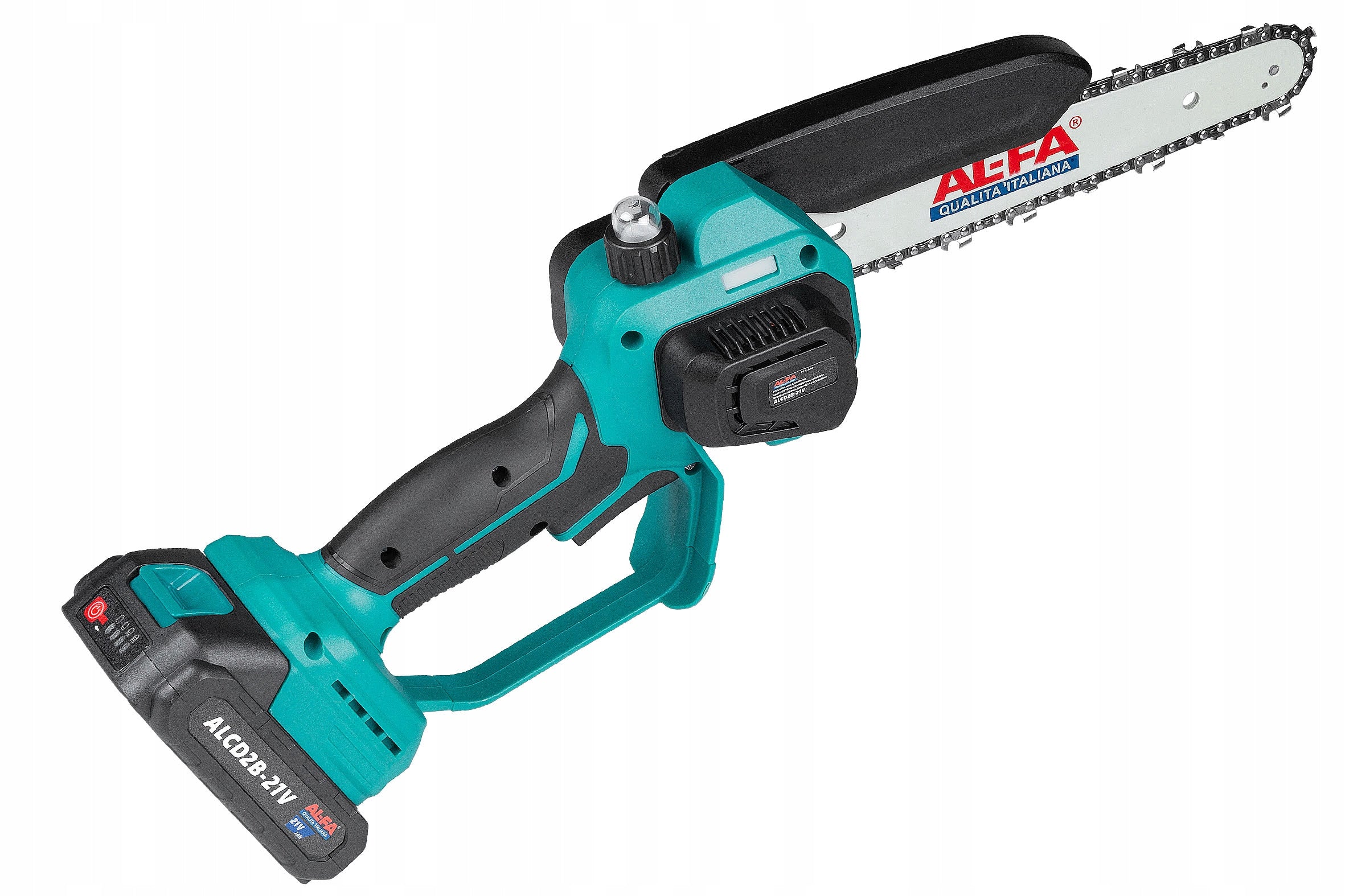 CORDLESS Chainsaw 8" BRUSHLESS Chain Lubrication Brand AL-FA