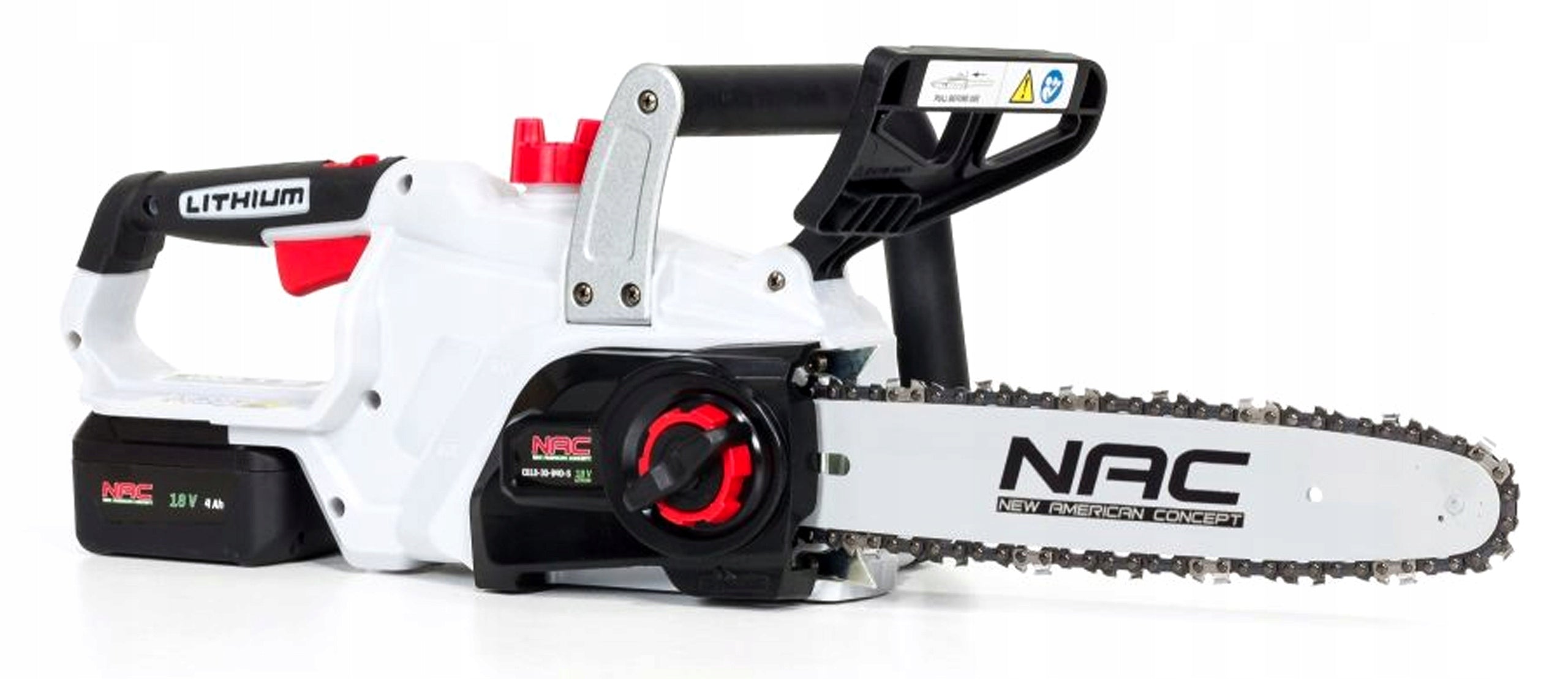 CORDLESS Chainsaw NAC 18V OREGON 30cm + Battery 4Ah + Charger EAN (GTIN) 5900607535736