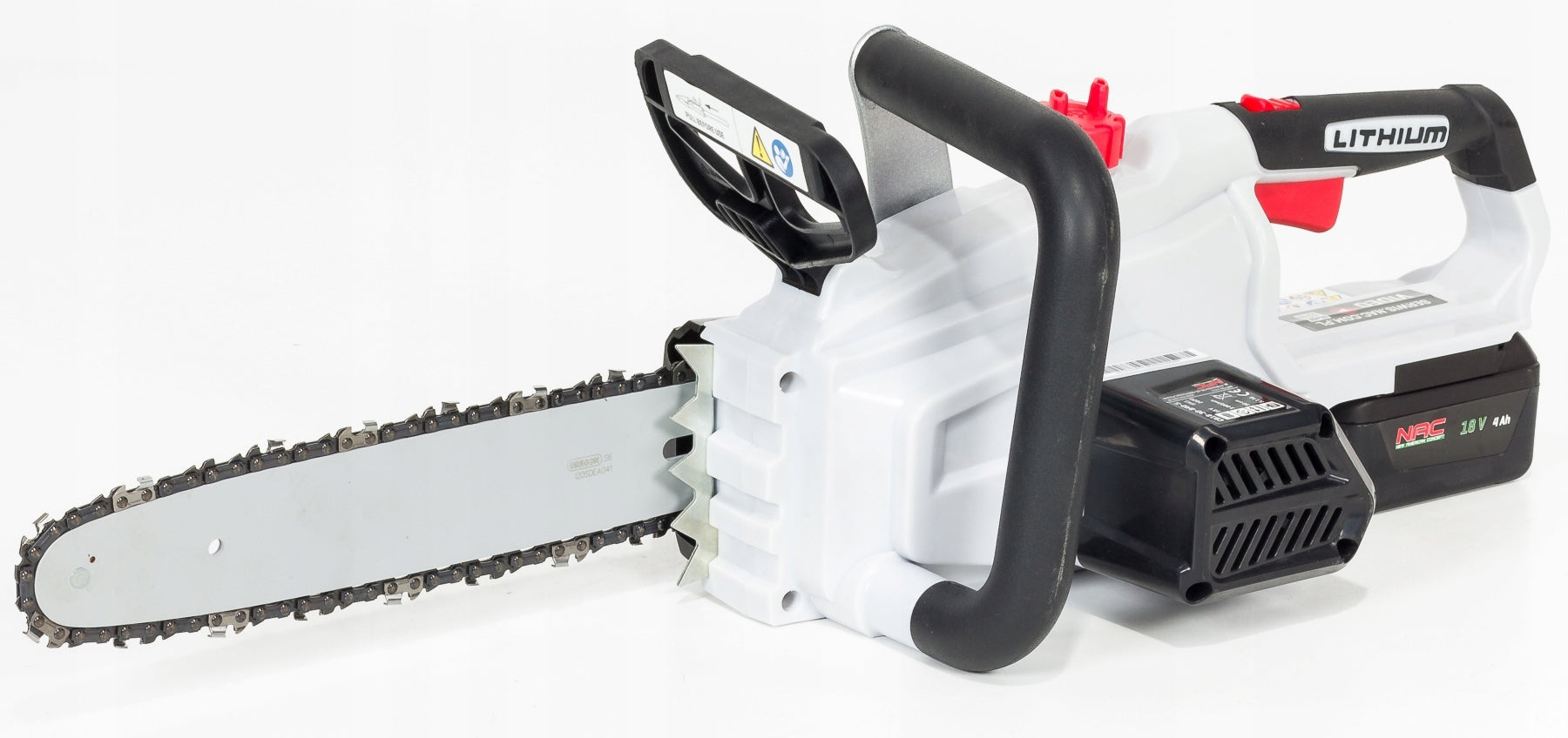 CORDLESS Chainsaw NAC 18V OREGON 30cm + Battery 4Ah + Charger Power supply rechargeable battery