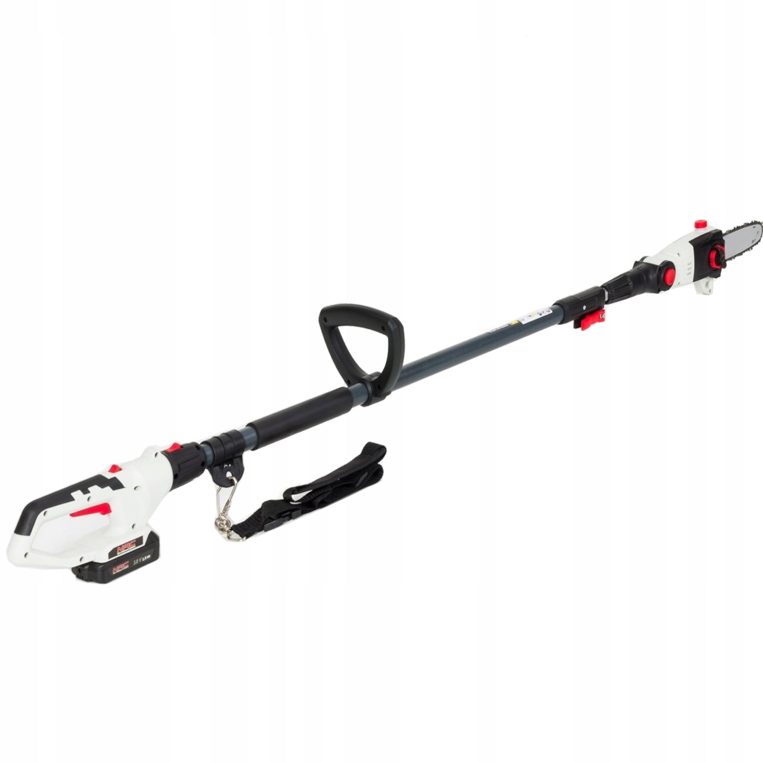 CORDLESS Chainsaw on boom NAC 18V + Aku 1,5Ah + Charger Batteries included yes