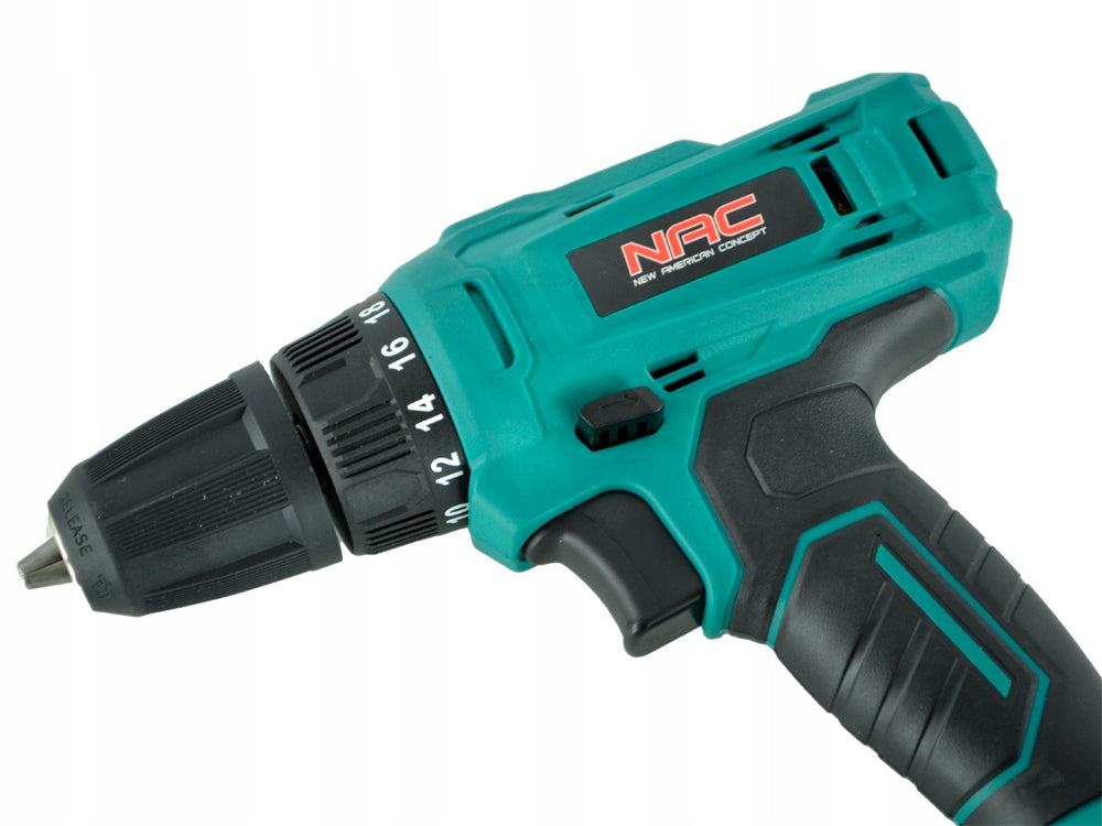 CORDLESS DRILL NAC 20 V 2 GEARS BODY AKUMULTISYSTEM 20 V Power supply rechargeable battery