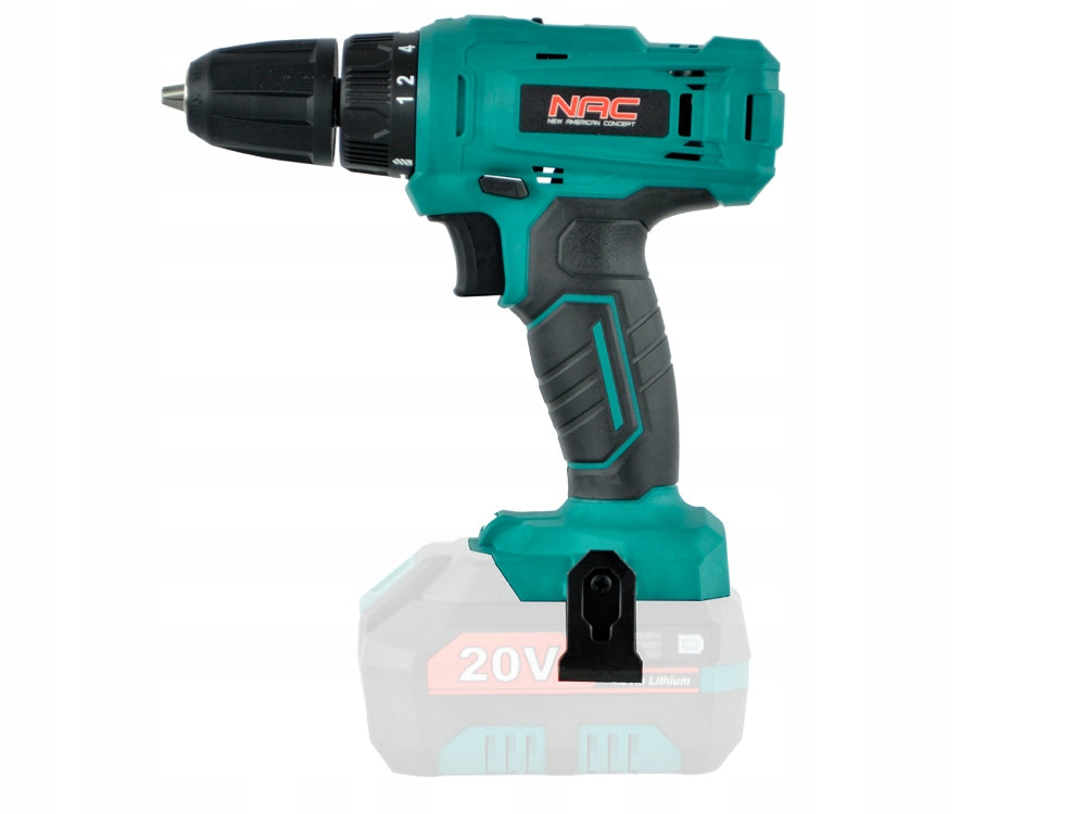 CORDLESS DRILL NAC 20 V 2 GEARS BODY AKUMULTISYSTEM 20 V Series AKUMULTISYSTEM 20V