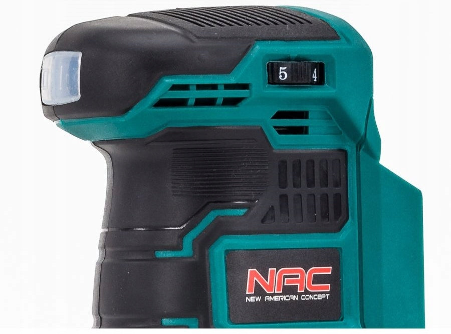 CORDLESS ECCENTRIC GRINDER NAC OS-125-LI-20V DIAMETER 125MM Brand NAC