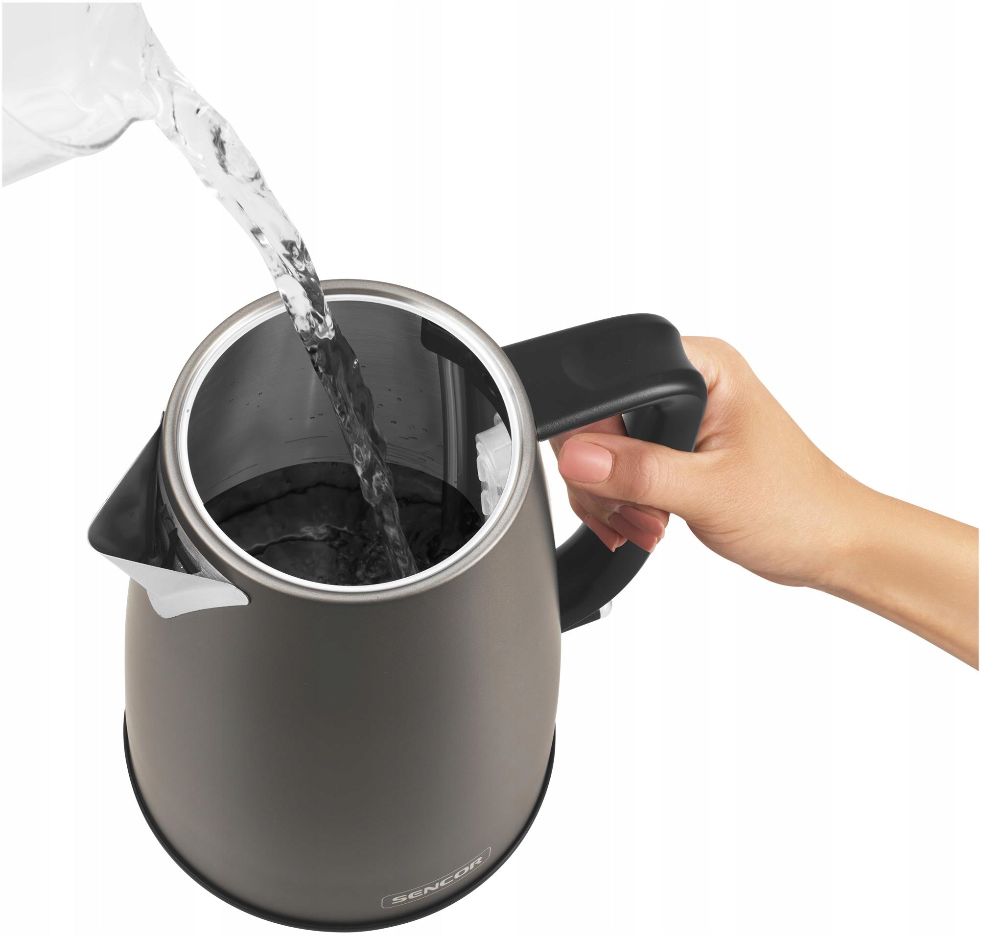 CORDLESS ELECTRIC KETTLE 1,7 L SENCOR 2200 W WITH GRAPHITE FILTER Brand Sencor