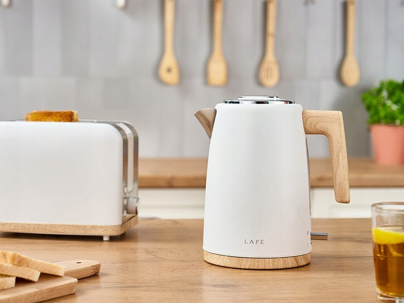 CORDLESS ELECTRIC KETTLE 1,7l STRONG 2200W WHITE STEEL INOX Capacity 1.7 l