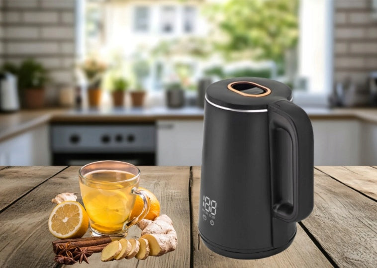 CORDLESS ELECTRIC KETTLE 1500W 2,5L LARGE TEMPERATURE CONTROL Manufacturer code CZAJNIK BEZPRZEWODOWY Z REGULACJĄ-42889