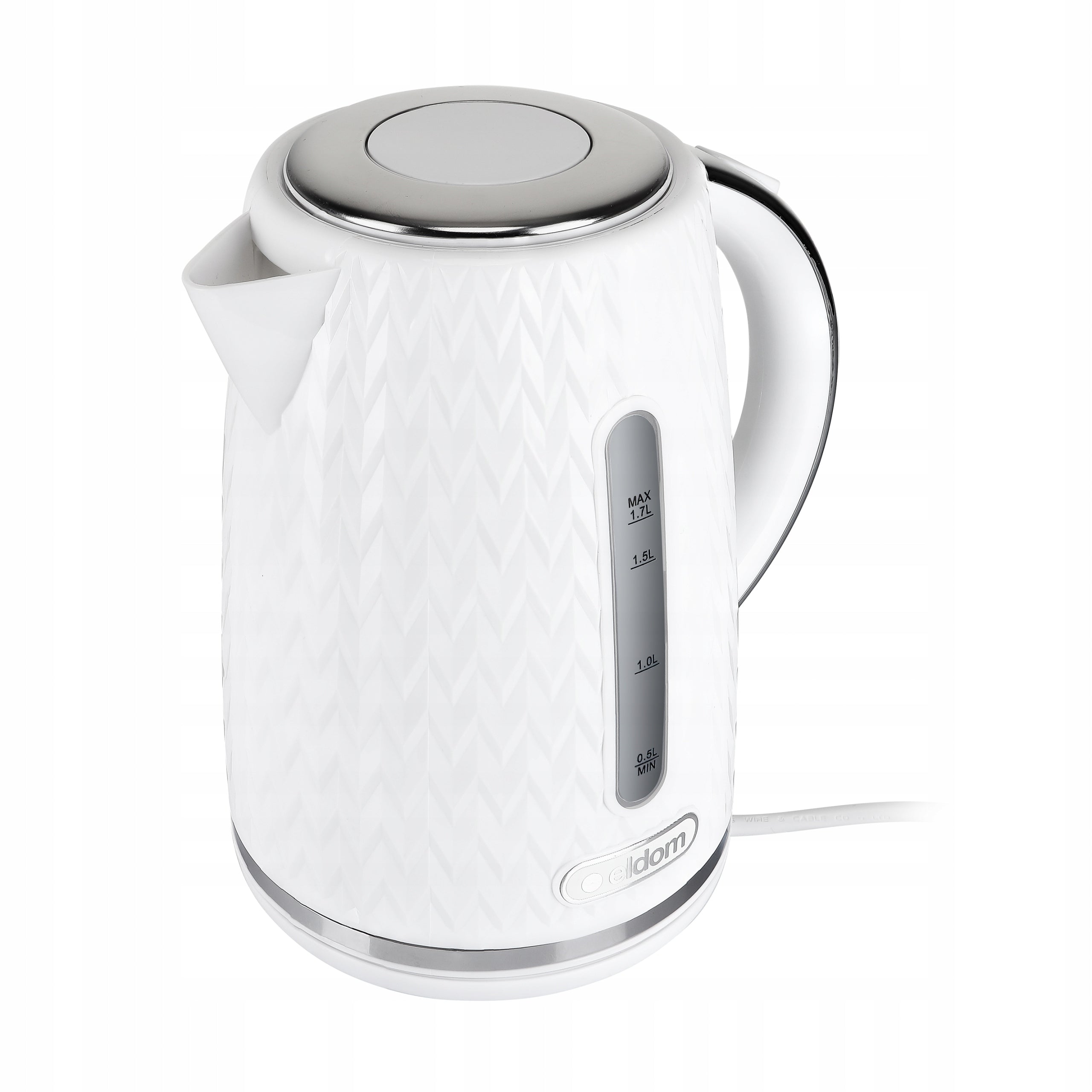 CORDLESS ELECTRIC KETTLE ELDOM 1,7L 2000W WHITE Model C260B Nelo