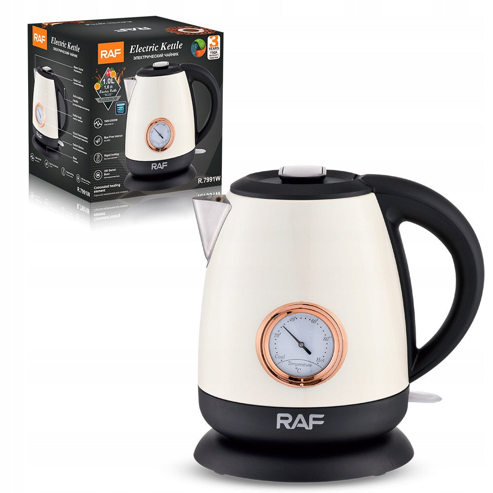 CORDLESS ELECTRIC KITCHEN KETTLE 1l LITER 2000W RETRO TEMPERATURE EAN (GTIN) 5907771304731