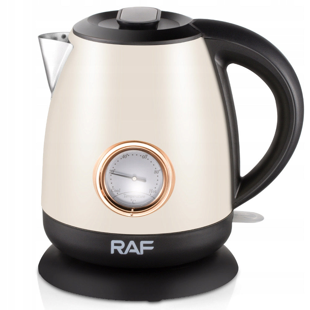 CORDLESS ELECTRIC KITCHEN KETTLE 1l LITER 2000W RETRO TEMPERATURE Manufacturer code R.7991W