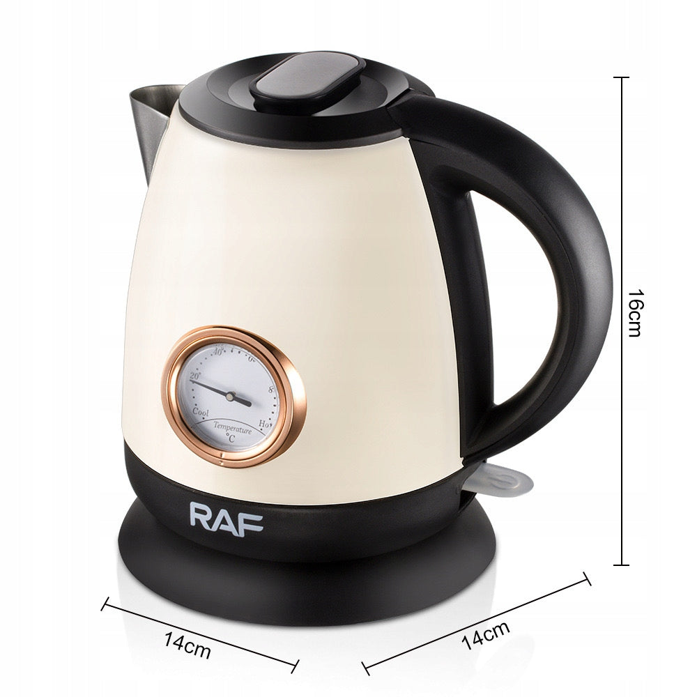 CORDLESS ELECTRIC KITCHEN KETTLE 1l LITER 2000W RETRO TEMPERATURE Power 2000 W
