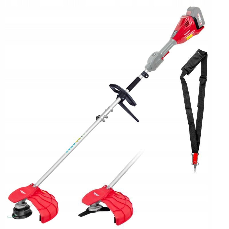 CORDLESS ELECTRIC SCYTHE GRASS BRUSH CUTTER WORCRAFT Kind edge trimmer