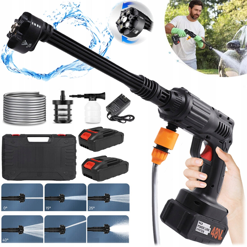 CORDLESS GARDEN PRESSURE WASHER FOR CLEANING CUBE WINDOWS SET 48V Brand no brand